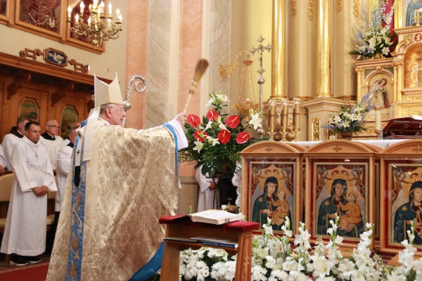 arcybiskup jędraszewski w makowie podhalańskim